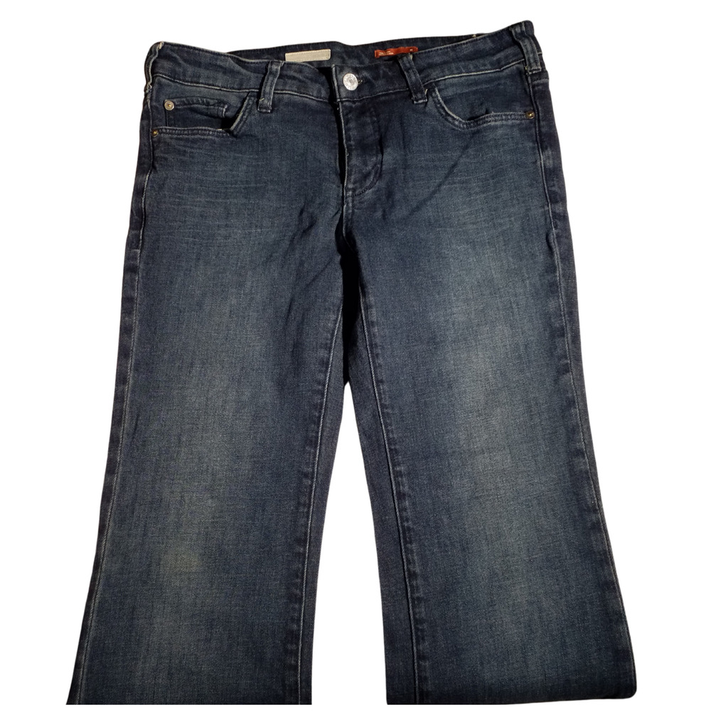 Pilcro by Anthropologie Flared Jeans | Size 28 | Mid Rise Stretch Denim